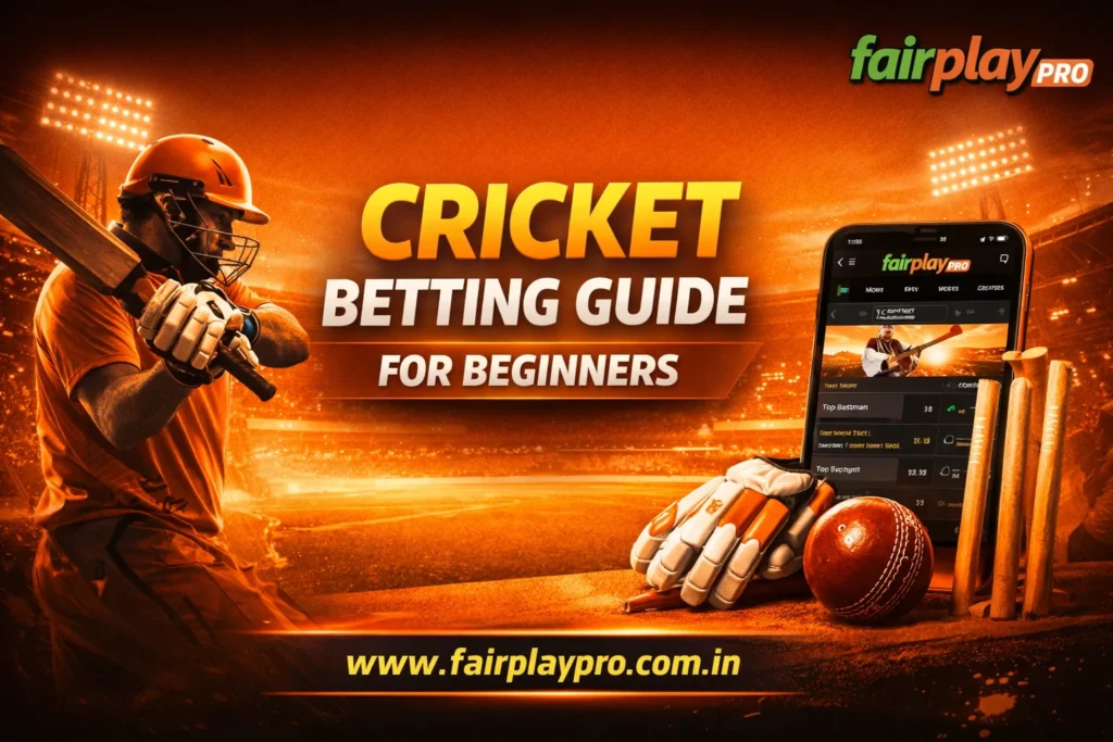 Fairplay Pro Cricket Betting Guide for Beginners