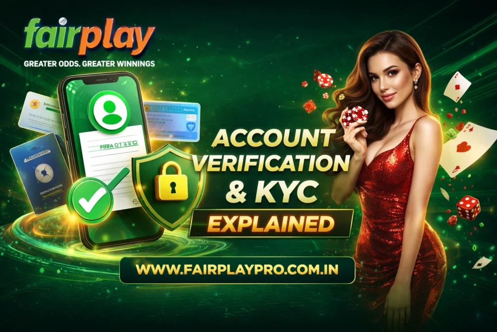 Fairplaypro Account Verification & KYC Explained