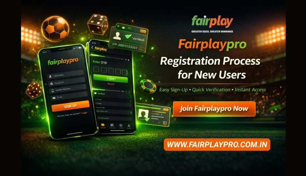 Fairplaypro Registration Process for New Users