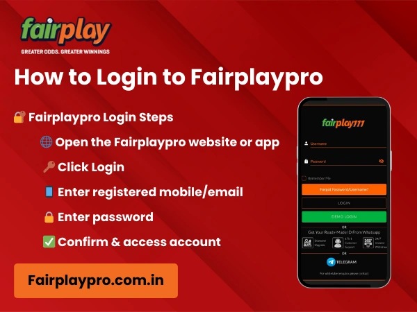 How to Login to Fairplaypro