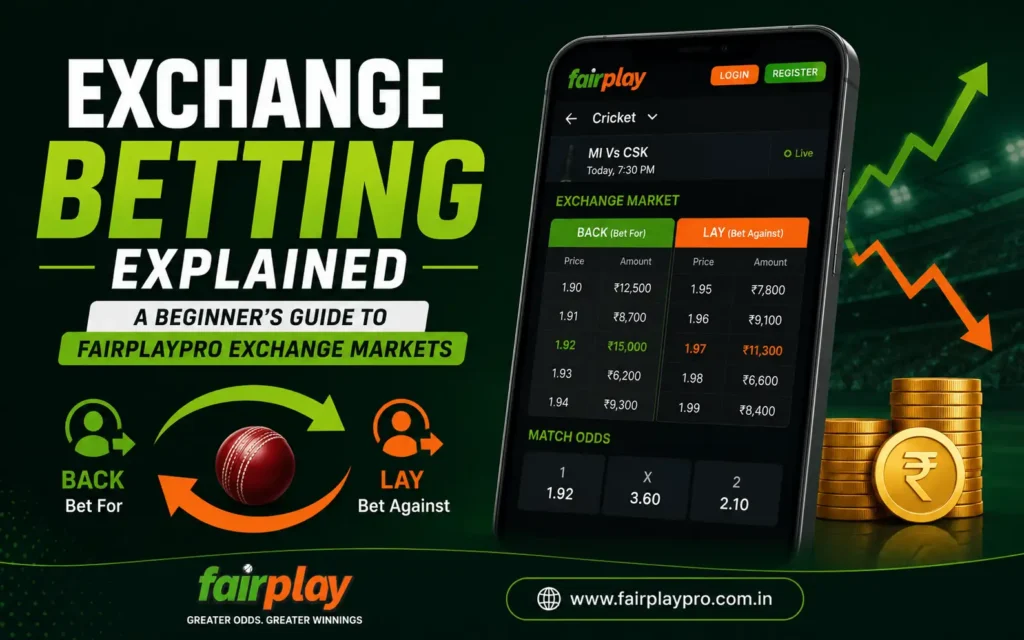 Exchange Betting Explained A Beginners Guide to FairplayPro Exchange Markets