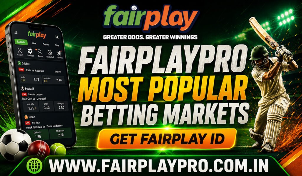 Fairplaypro Most Popular Betting Markets