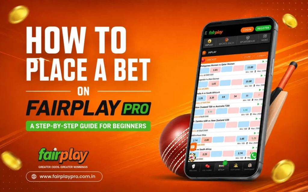 How to Place a Bet on FairplayPro - A Step-by-Step Guide for Beginners