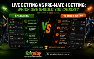 Live Betting vs Pre-Match Betting: Which One Should You Choose?